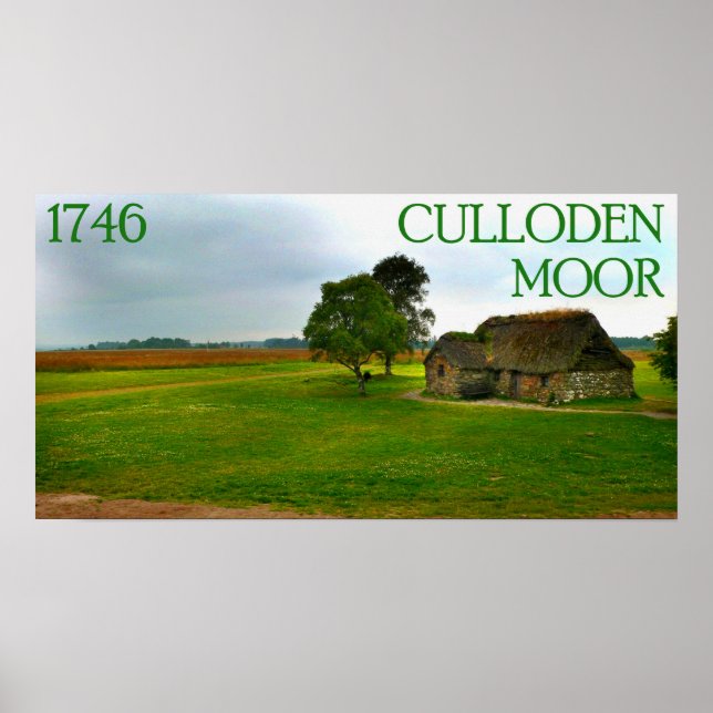 culloden moor 1746 poster (Framsidan)