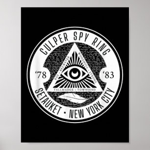 Culper Spy Ring revolutionär Krig Poster