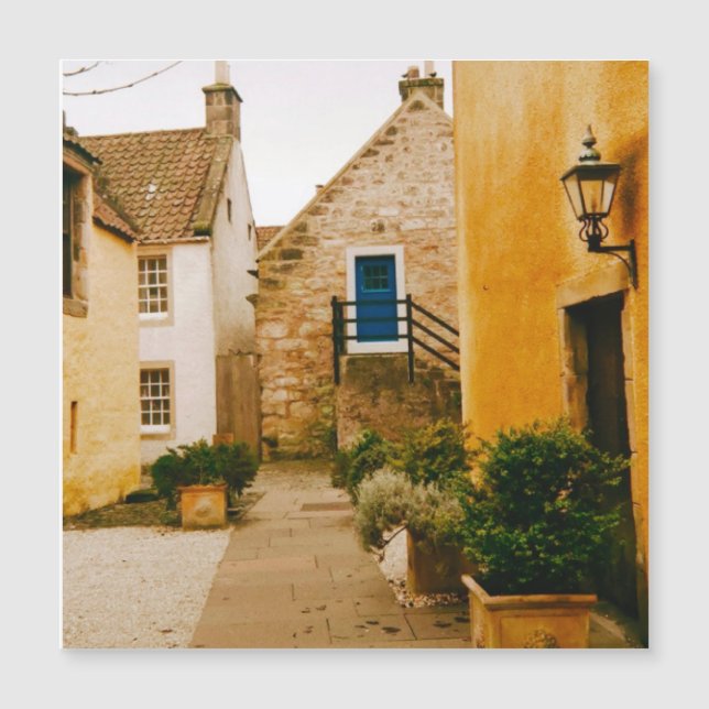 Culross by, Fife, Skottland  (Framsida)