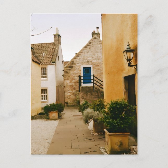 Culross by, Fife, Skottland  Vykort (Framsida)