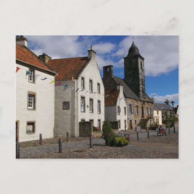 Culross Fife Scotland Vykort (Framsida)