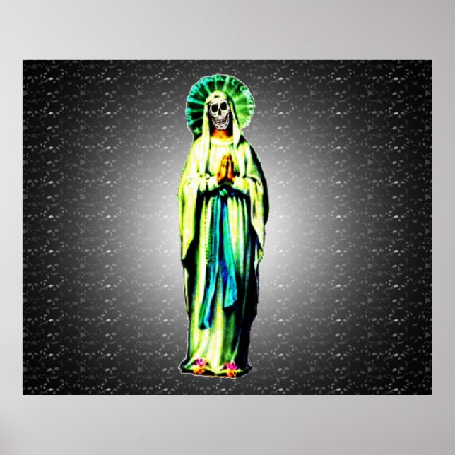 Cult av Santa Muerte Poster (Framsidan)