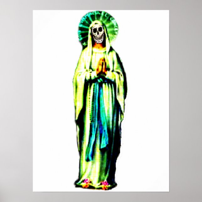 Cult av Santa Muerte Poster (Framsidan)