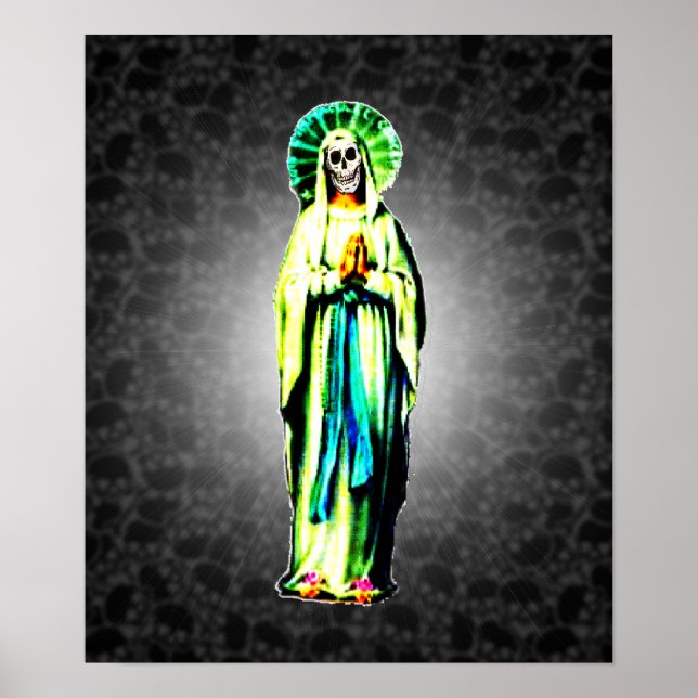Cult av Santa Muerte Poster (Framsidan)