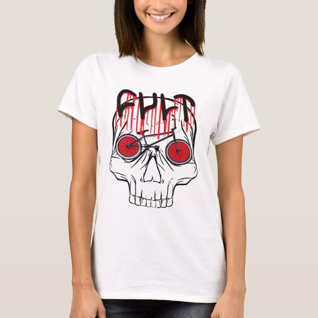 Cult Bmx Halloween Costume Gift for Women Girls Ki T Shirt (Framsida)