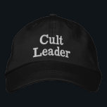 Cult Leader Konstig Meme Funny Gen Z julgåva Broderad Keps<br><div class="desc">Cult Leader baseball pappa hat,  lustigt student broderade boll,  julklapp för dotterfödelsedag,  anpassningsbar färg brodery mörk humor,  sarkastiskt skämt som kan justeras för henne,  olämpligt ironiskt parody gen z,  årtusenårig fånig son honom,  från flickflickeflickefru till make influencer för berömd på konstigen,  nostalgia minimalistisk humor meme</div>