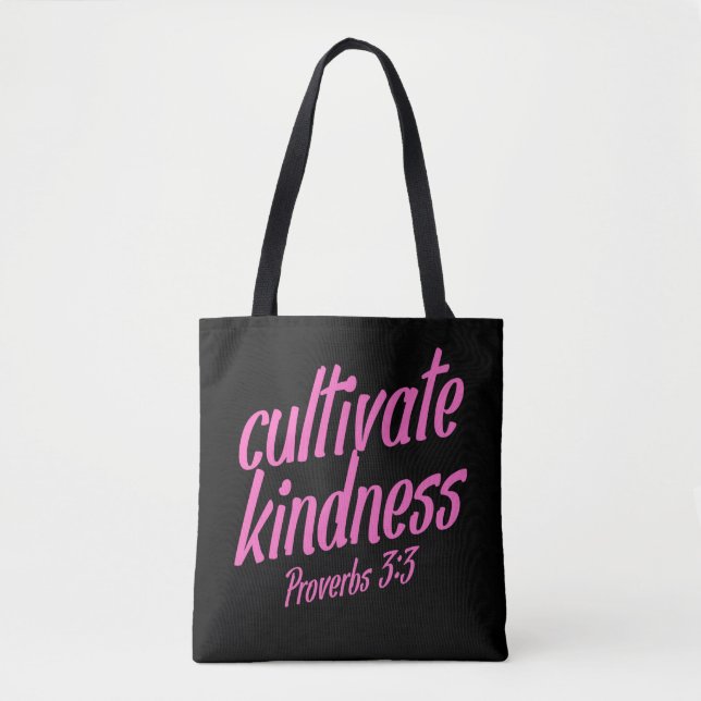 Cultivate Kindness Tote Tygkasse (Framsida)