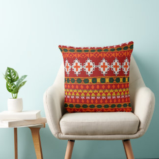 Cultural Christmas Geometric Festive Kudde