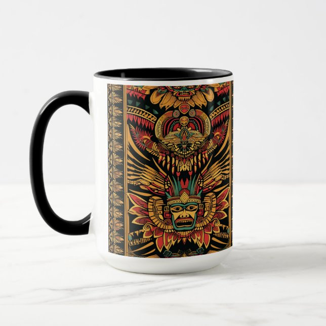 Cultural Cobalt ’Aztec Dream’ 444 ml Combo Mugg (Vänster)