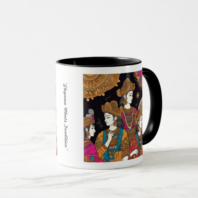 "Cultural Golden Touch" Mugg (Framsida höger)