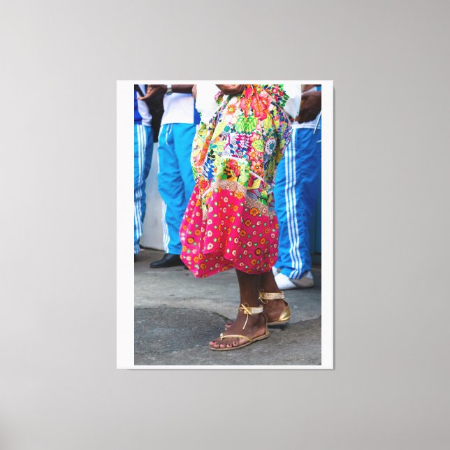 culture dancing canvastryck (Framsida)