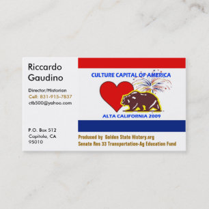 CultureCapital-Tryck Riccardo Gau…, - Skräddars Visitkort