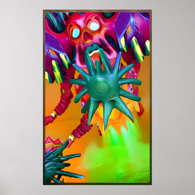 Cultured Brute Poster (Framsidan)