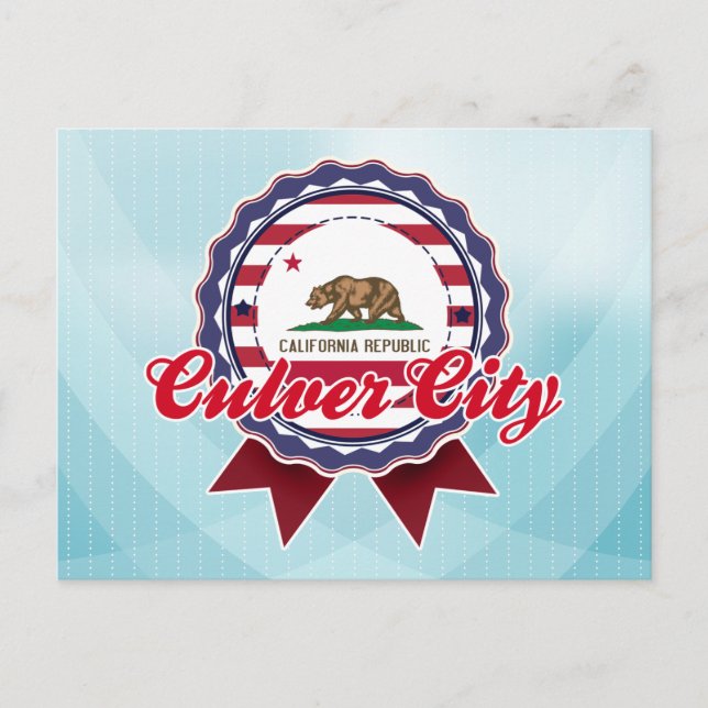 Culver City, CA Vykort (Framsida)