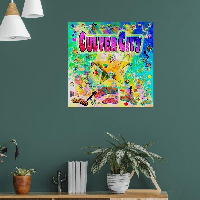 Culver City Epoch Hour Poster (Vardagsrum 1)