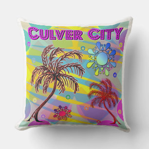 Culver City Lycklig och Hope Pillow Kudde