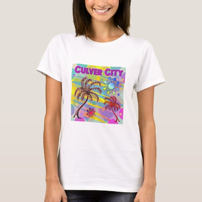 Culver City Lycklig och Hope T-Shirt (Framsida)