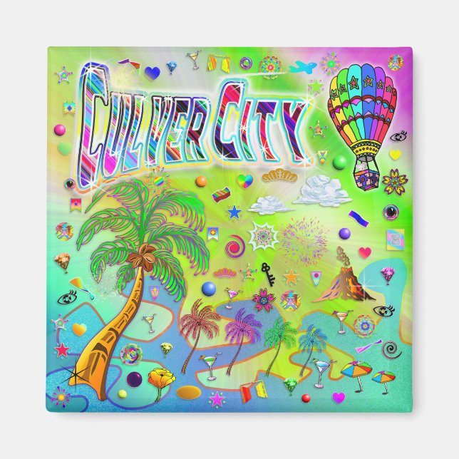 Culver City Tidlös Melodi Magnet (Framsidan)