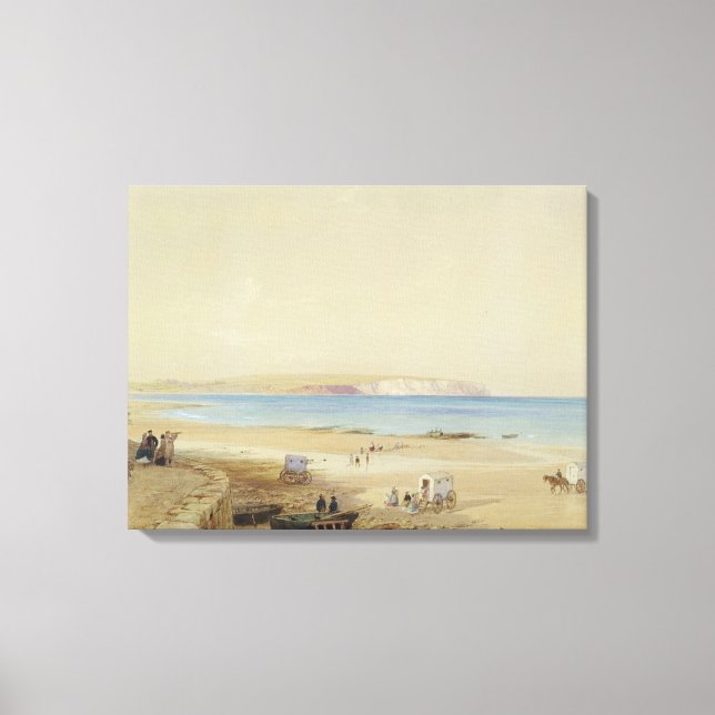 Culver Cliff, Isle of Wight (w/c, penna & bläck, b Canvastryck (Framsida)