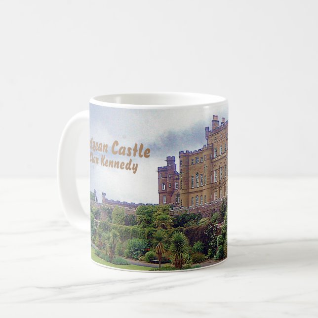 Culzean Castle - Klan Kennedy Kaffemugg (Framsida vänster)