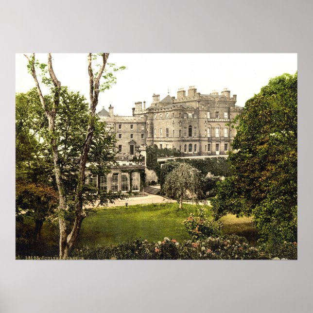 Culzean Castle, Maybole, Carrick, Skottland Poster (Framsidan)