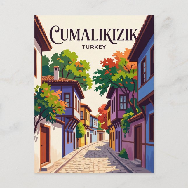 Cumalıkızık Turkiet Vykort (Framsida)