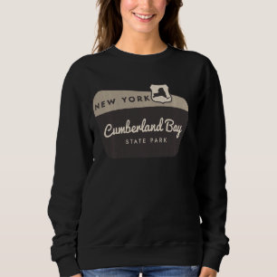 Cumberland Bay State Park New York Välkomstsignal  T Shirt