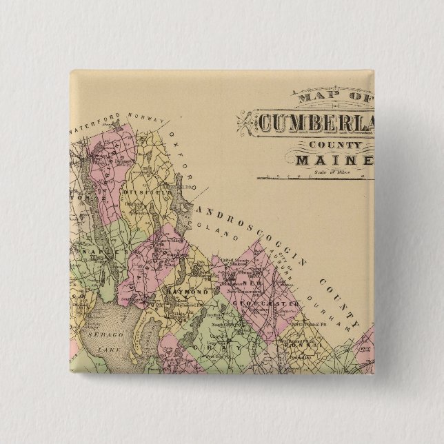 Cumberland County, Maine Knapp (Framsida)