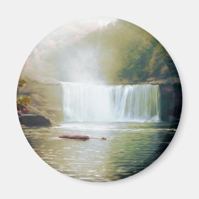 Cumberland Falls, Kentucky Magnet (Framsidan)