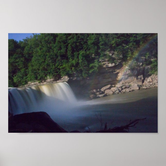 Cumberland Falls & Moonbow, Kentucky Poster (Framsidan)