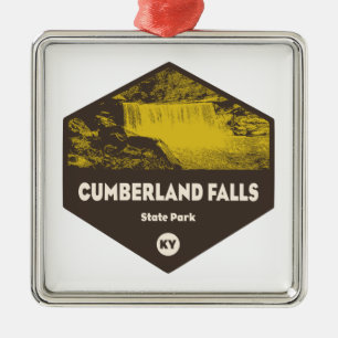 Cumberland Falls State Park Kentucky Julgransprydnad Metall