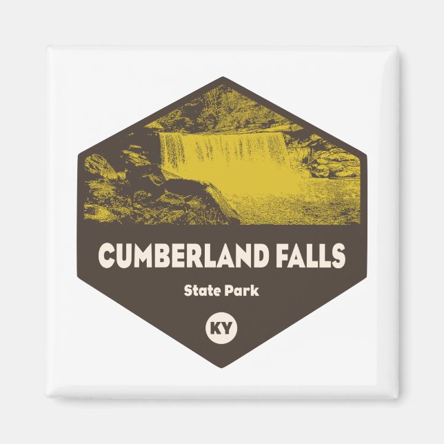 Cumberland Falls State Park Kentucky Magnet (Framsidan)
