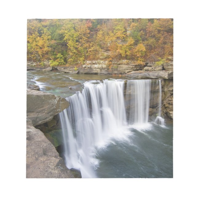 Cumberland Falls State Park nära Corbin Kentucky Anteckningsblock (Framsida)