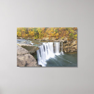 Cumberland Falls State Park nära Corbin Kentucky Canvastryck