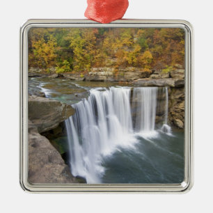 Cumberland Falls State Park nära Corbin Kentucky Julgransprydnad Metall