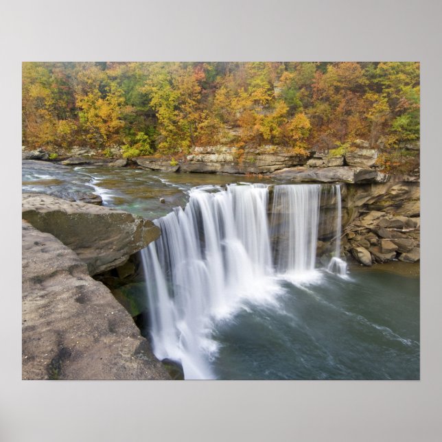 Cumberland Falls State Park nära Corbin Kentucky Poster (Framsidan)