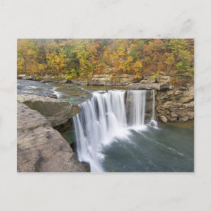 Cumberland Falls State Park nära Corbin Kentucky Vykort