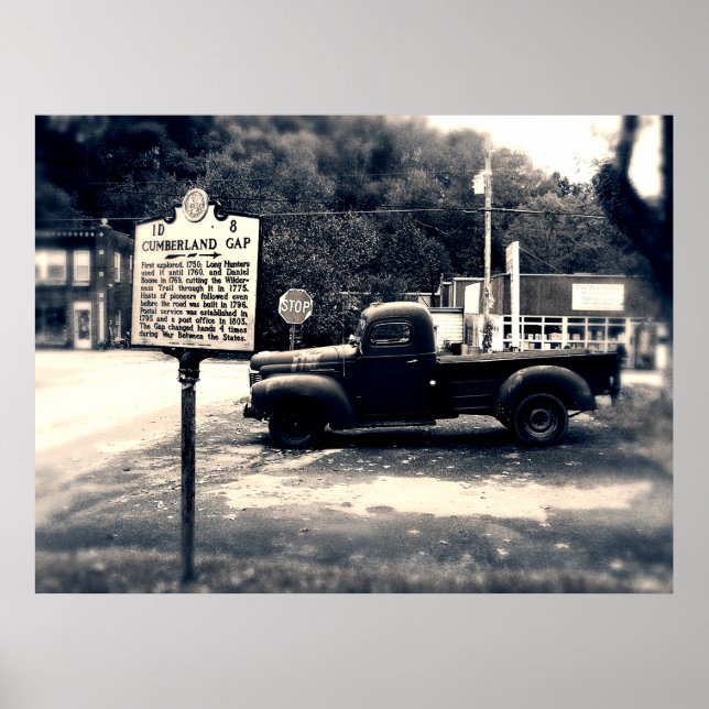 Cumberland Gap Poster (Framsidan)