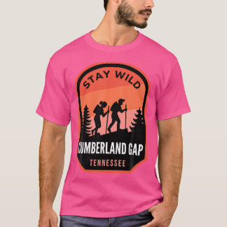 Cumberland Gap Tennessee som anfaller i naturen T Shirt