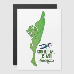 Cumberland, Georgien, Karta