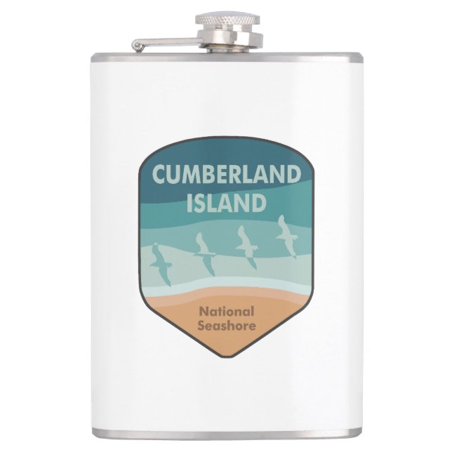 Cumberland Island National Seashore Fiskmåsar Fickplunta (Framsidan)