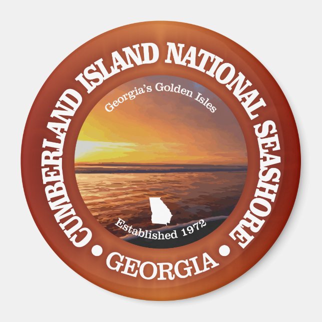 Cumberland Island National Seashore Magnet (Framsidan)