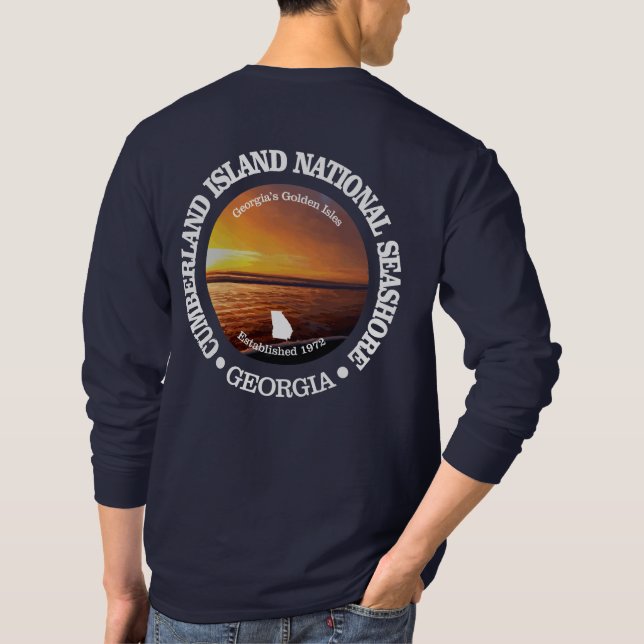 Cumberland Island National Seashore T Shirt (Baksida)