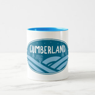 Cumberland Maryland Friluftsliv Två-Tonad Mugg