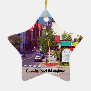 Cumberland Maryland Julgransprydnad Keramik