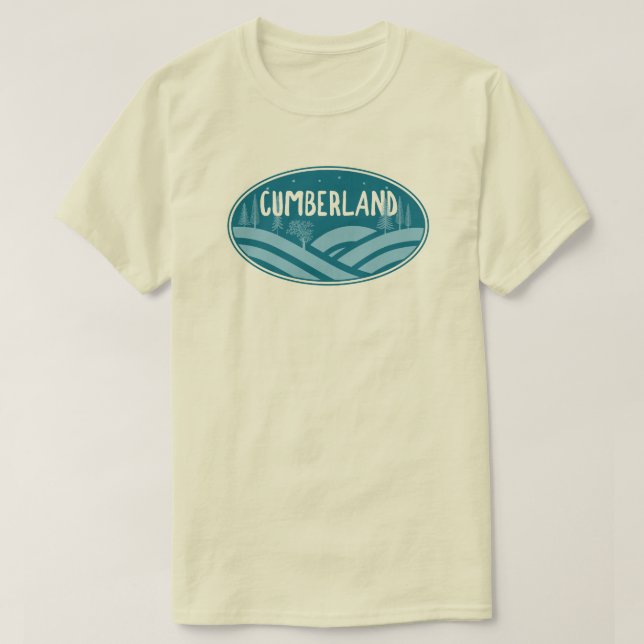 Cumberland Maryland Outdoors T Shirt (Design framsida)