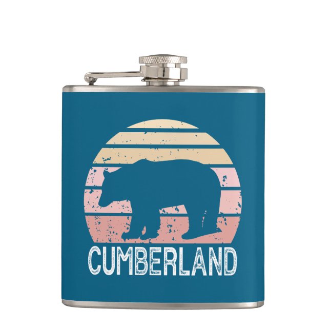 Cumberland Maryland Retro Bear Fickplunta (Framsidan)