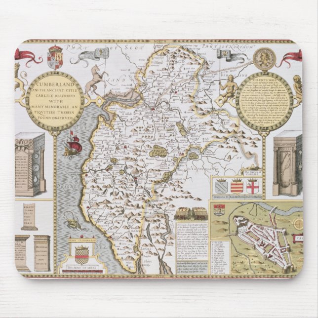 Cumberland och den forntida staden av Carlile Musmatta (Framsidan)