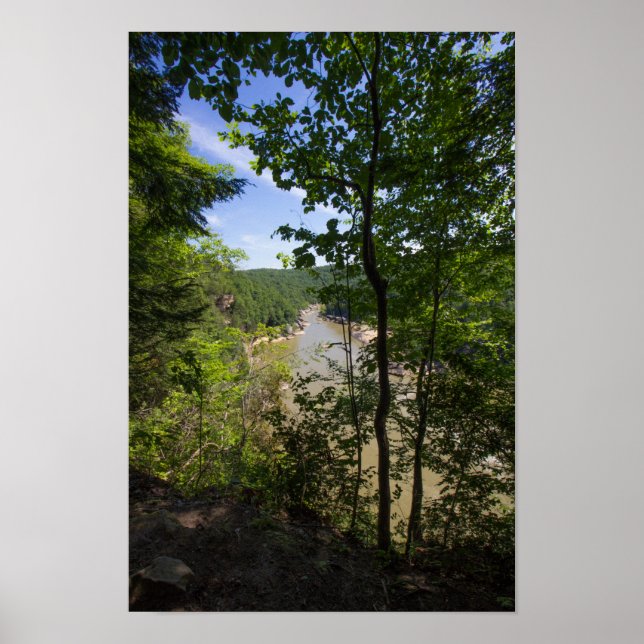 Cumberland River Overlook, Kentucky Poster (Framsidan)