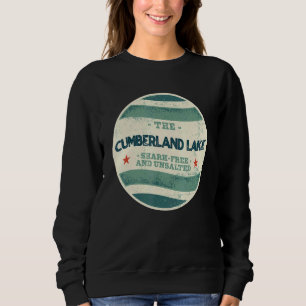 Cumberland Sjö Shark Free and Osalted Camping Ke T Shirt